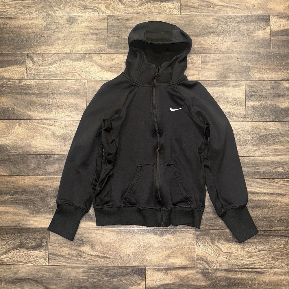 Nike Therma-FIT Full-Zip Training Hooded Jacket Men's Size Small Black Athletic
